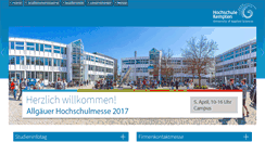 Desktop Screenshot of allgaeuer-hochschulmesse.de